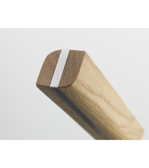 Maniglia per porta in legno vero, Formani TWO - maniglia design