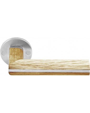 Maniglia per porta in legno vero, Formani TWO - maniglia design