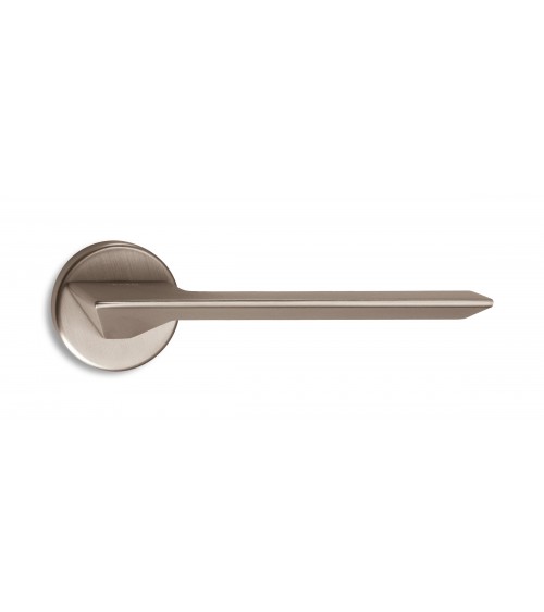 Maniglia per porta nichel satinato Ento Cedro maniglia design