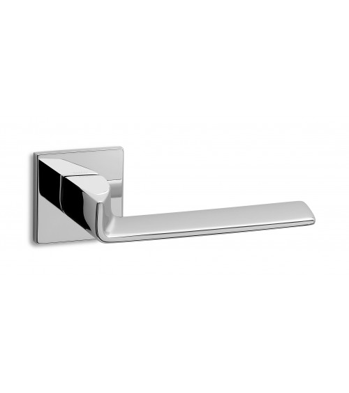 Maniglia per porta in cromo lucido ENTO EDGE SQ - design