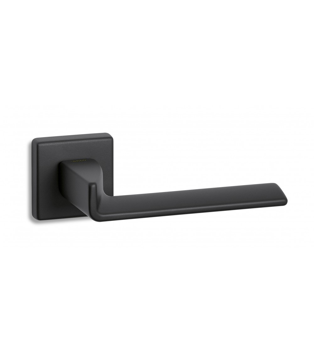Maniglia per porta nera ENTO EDGE SQ - design
