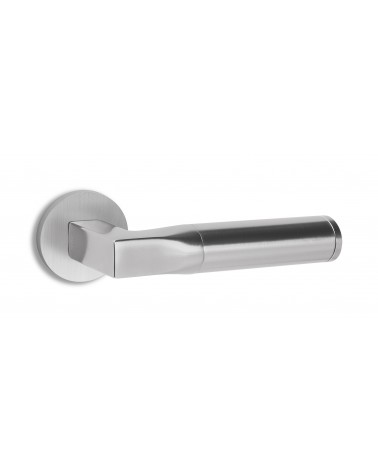 Maniglia per porta Cromo satinato ENTO TUBE