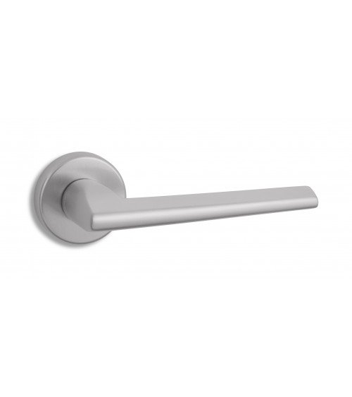 Maniglia per porta cromata satinata Ento Pilot maniglia design