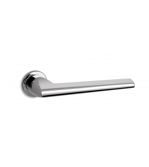Maniglia per porta cromata lucida Ento Pilot C3 ferramenta design