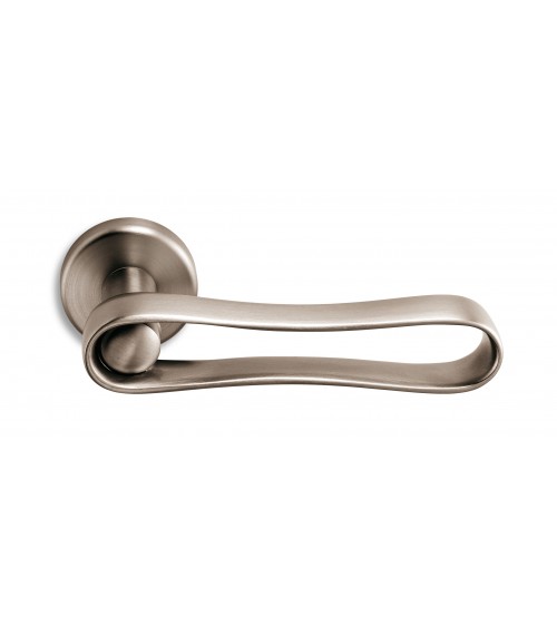 Maniglia per porta nichel satinato Ento Infinito maniglia design