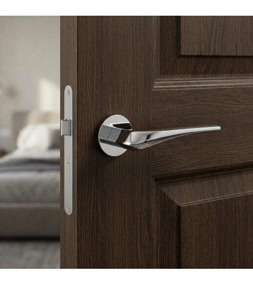Maniglia per porta cromo lucido DALIA maniglia design