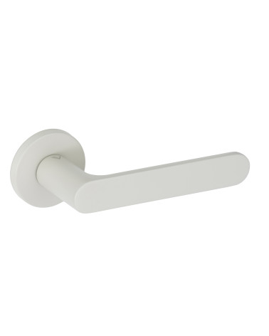 Maniglia per porta moderna in zamak CREO rotonda