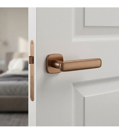 Maniglia per porta FLOW in rame maniglia design