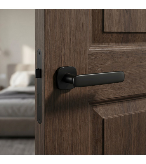 Maniglia per porta nera FLOW maniglia design