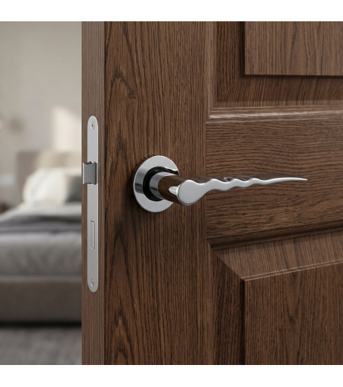 Maniglia per porta futuristica Ento Flow C3 maniglia di design