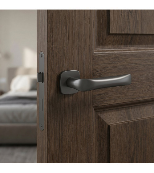 Maniglia per porta antracite FOLD design