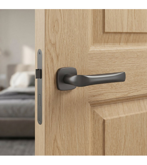 Maniglia per porta antracite FOLD design