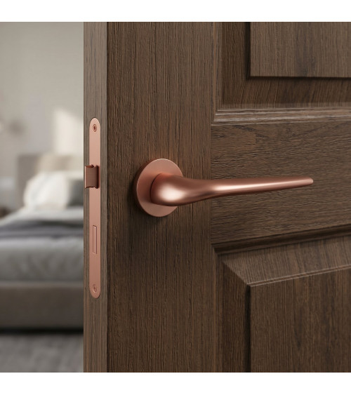 Maniglia per porta in rame JULIA maniglia design