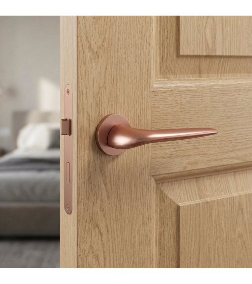 Maniglia per porta in rame JULIA maniglia design