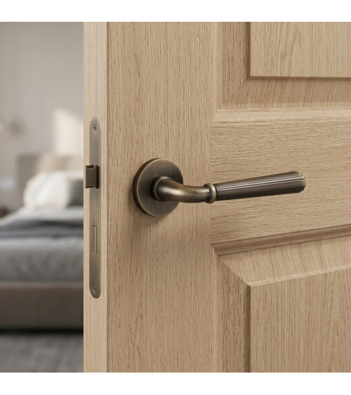 Maniglia per porta colore bronzo CASCADA maniglia design