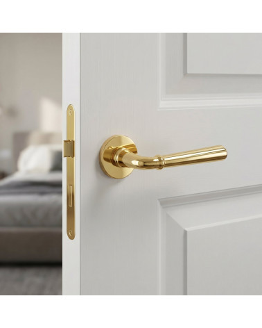 Maniglia per porta colore oro lucido CASCADA