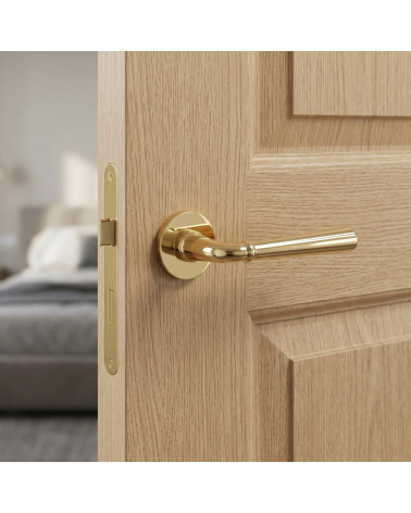 Maniglia per porta colore oro lucido CASCADA
