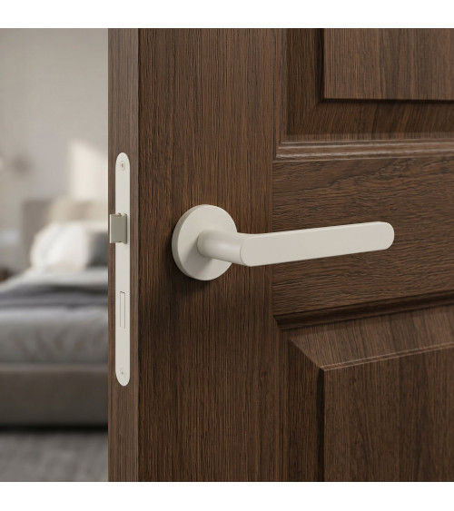 Maniglia per porta avorio Creo maniglia design