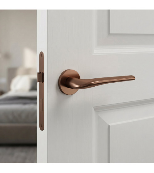 Maniglia per porta bronzo Sorella maniglia design