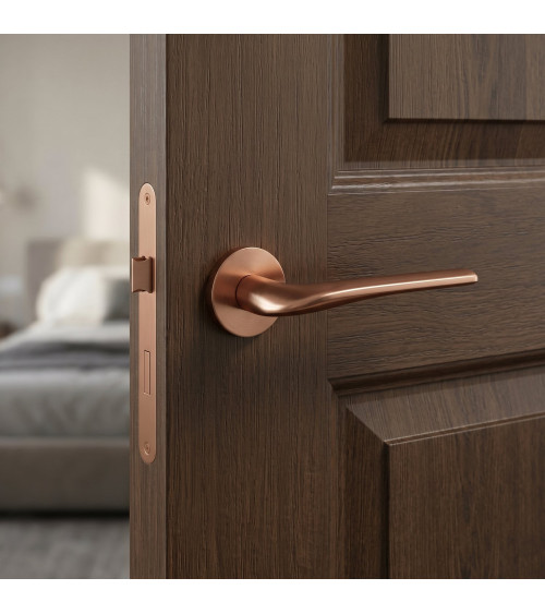 Maniglia per porta bronzo Sorella maniglia design