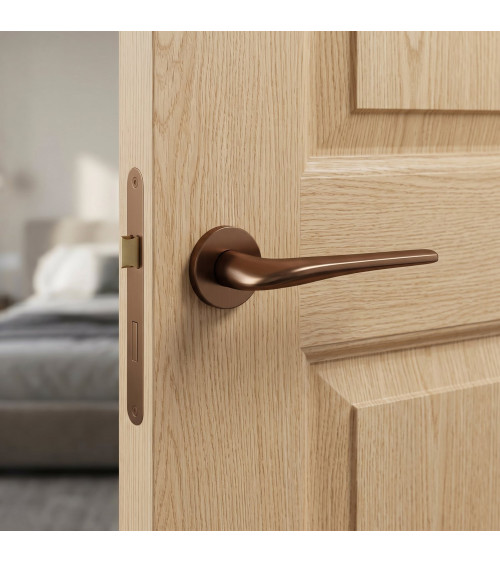 Maniglia per porta bronzo Sorella maniglia design