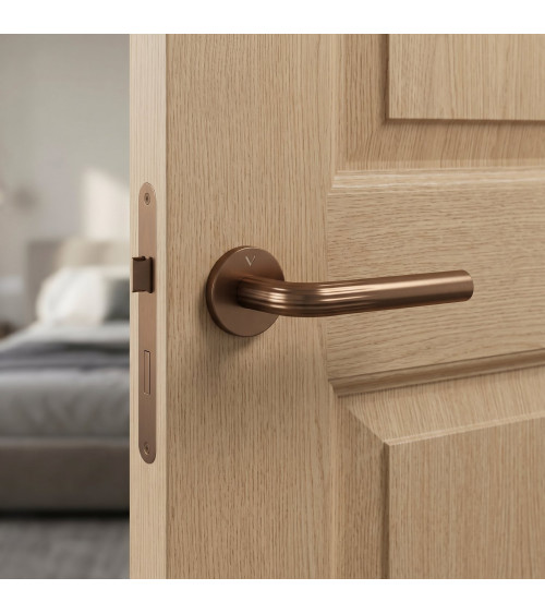 Maniglia per porta rame Frella maniglia design