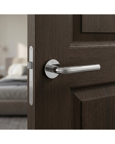 Maniglie per porta cromate Frella
