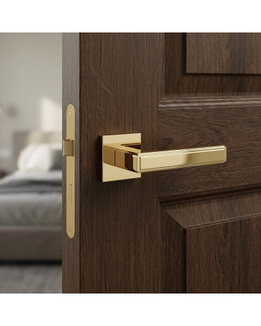 Maniglia per porta finitura oro lucido FRESIA