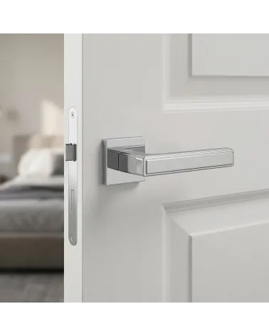 Maniglia per porta cromo lucido FRESIA