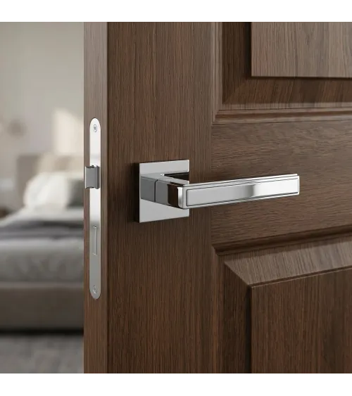 Maniglia per porta cromo lucido FRESSIA design