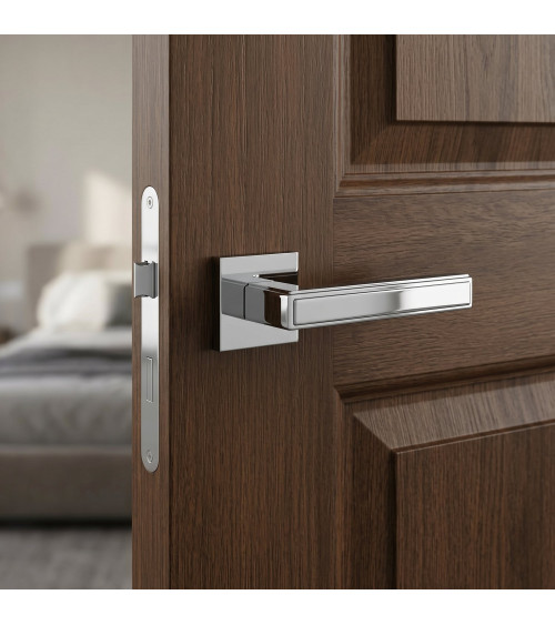 Maniglia per porta cromo lucido FRESSIA design