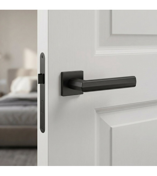 Maniglia per porta nera FRESIA maniglia design