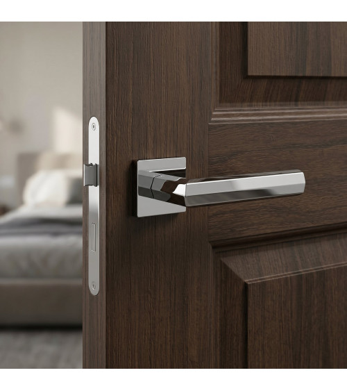 Maniglia per porta cromo lucido FRESIA maniglia design