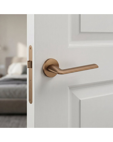 Maniglie per porta marrone chiaro STINGER tonde