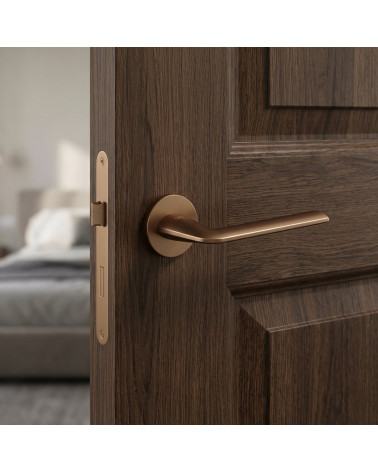 Maniglie per porta marrone chiaro STINGER tonde