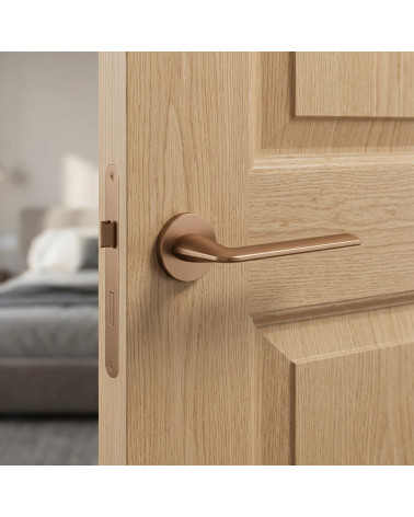 Maniglie per porta marrone chiaro STINGER tonde