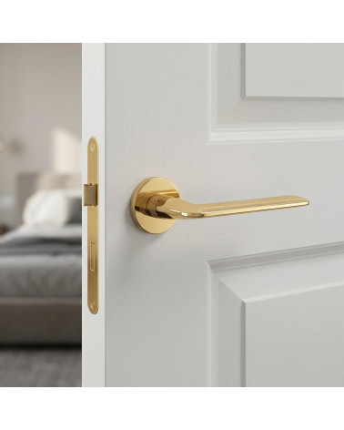 Maniglia per porte oro lucido STINGER