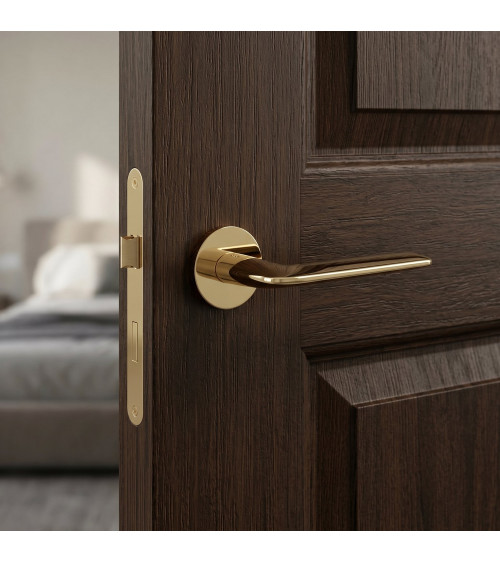 Maniglia per porta oro lucido Stinger - maniglia design