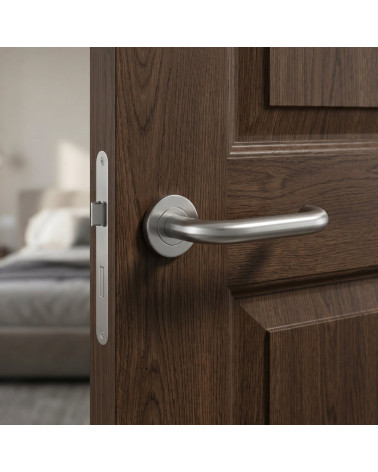 Maniglie per porta in materiale inossidabile OVAL 1704