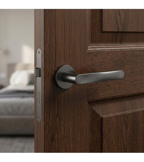Maniglia per porta antracite RITA design