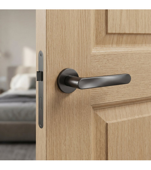 Maniglia per porta antracite RITA design
