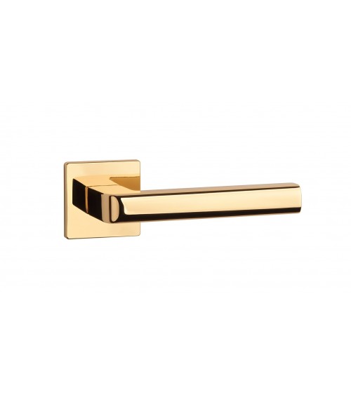 Maniglia per porta oro lucido SALICE ferramenta design