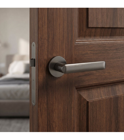 Maniglia per porta antracite MILA design