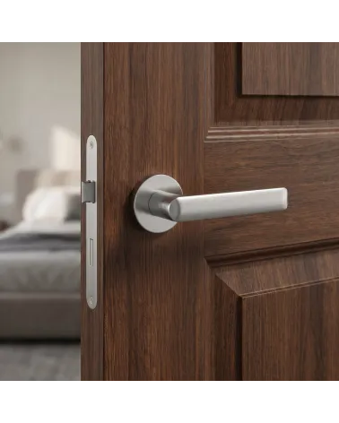 Maniglia per porta stile contemporaneo MILA