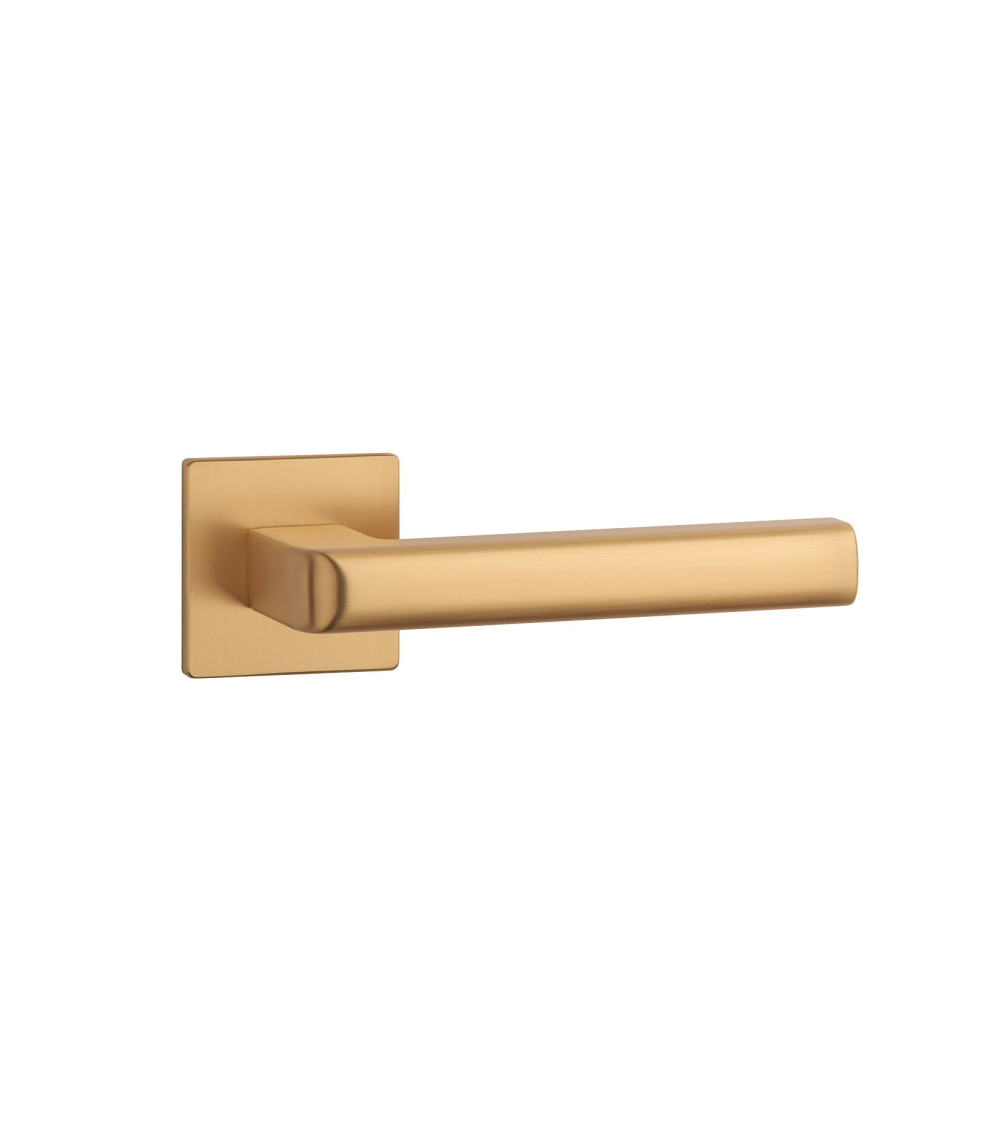 Maniglia per porta oro opaco SALICE ferramenta design