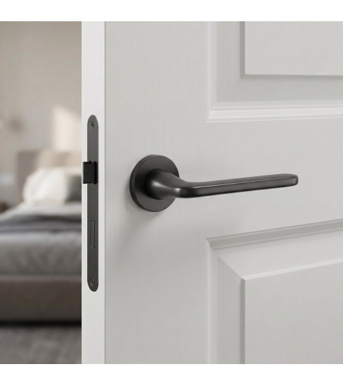 Maniglia per porta nera UTA design