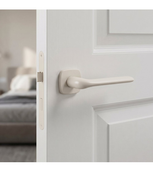 Maniglia per porta in zama FLAT maniglia di design
