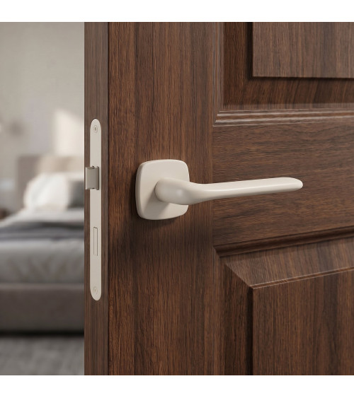 Maniglia per porta in zama FLAT maniglia di design
