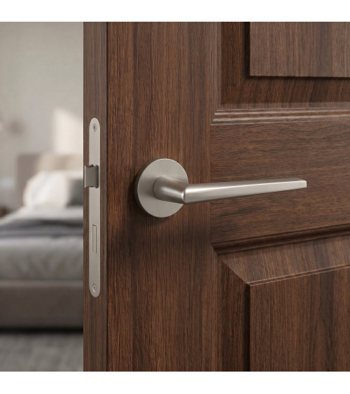Maniglia per porta nichel spazzolato SALTA maniglia design