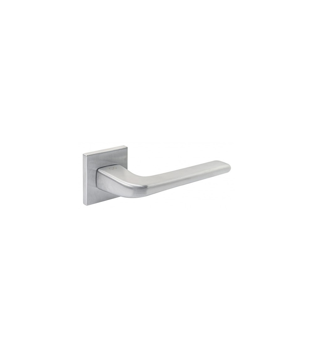 Maniglia per porta cromo spazzolato Solo - maniglia design